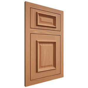 Shiloh Cabinetry Flush Inset Montgomery Cherry Plain Cut Natural Door