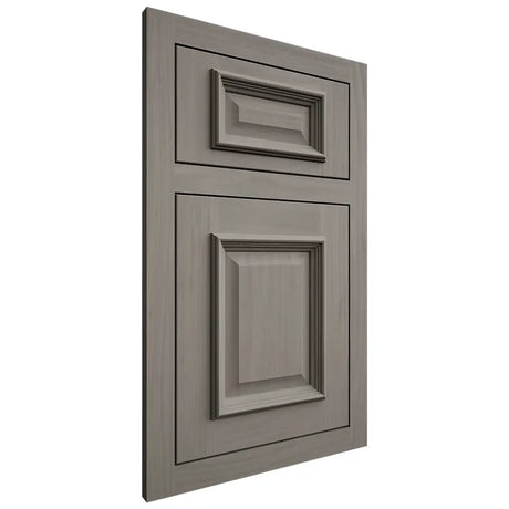 Shiloh Cabinetry Flush Inset Montgomery Cherry Plain Cut Thyme Door