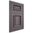 Shiloh Cabinetry Flush Inset Montgomery Hickory Plain Cut Cadet Door