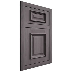 Shiloh Cabinetry Flush Inset Montgomery Hickory Plain Cut Cadet Door
