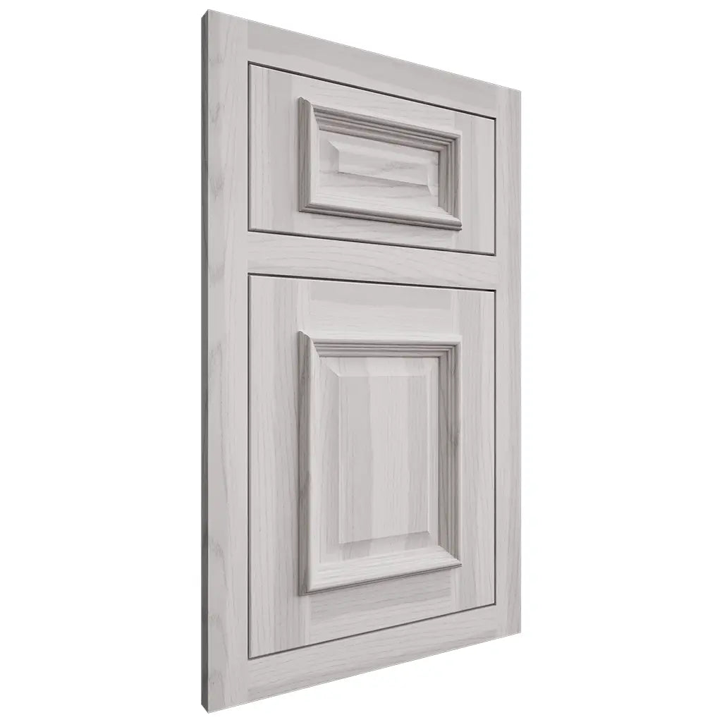 Shiloh Cabinetry Flush Inset Montgomery Hickory Plain Cut Cotton Door
