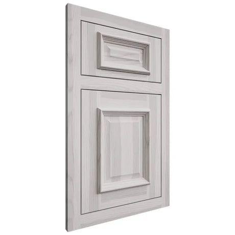 Shiloh Cabinetry Flush Inset Montgomery Hickory Plain Cut Cotton Door