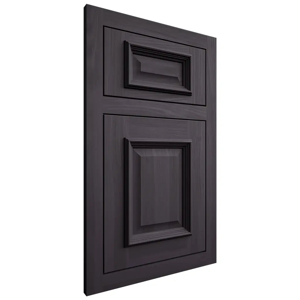 Shiloh Cabinetry Flush Inset Montgomery Hickory Plain Cut Harbor Door