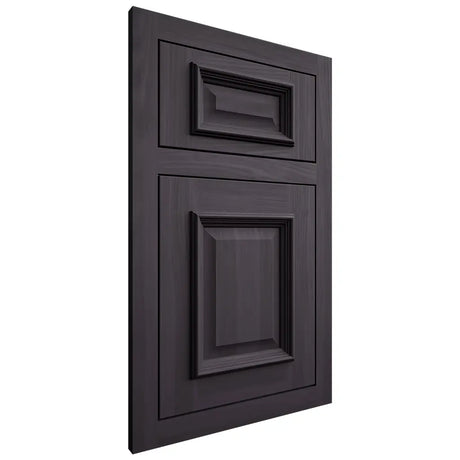 Shiloh Cabinetry Flush Inset Montgomery Hickory Plain Cut Harbor Door