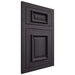 Shiloh Cabinetry Flush Inset Montgomery Hickory Plain Cut Harbor Door