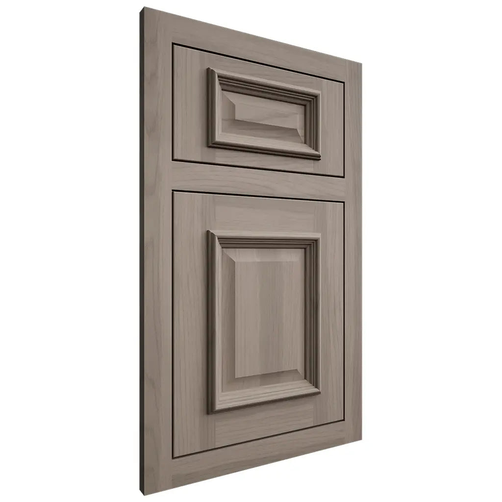 Shiloh Cabinetry Flush Inset Montgomery Hickory Plain Cut Sterling Door