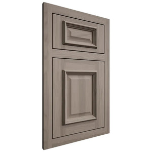 Shiloh Cabinetry Flush Inset Montgomery Hickory Plain Cut Sterling Door