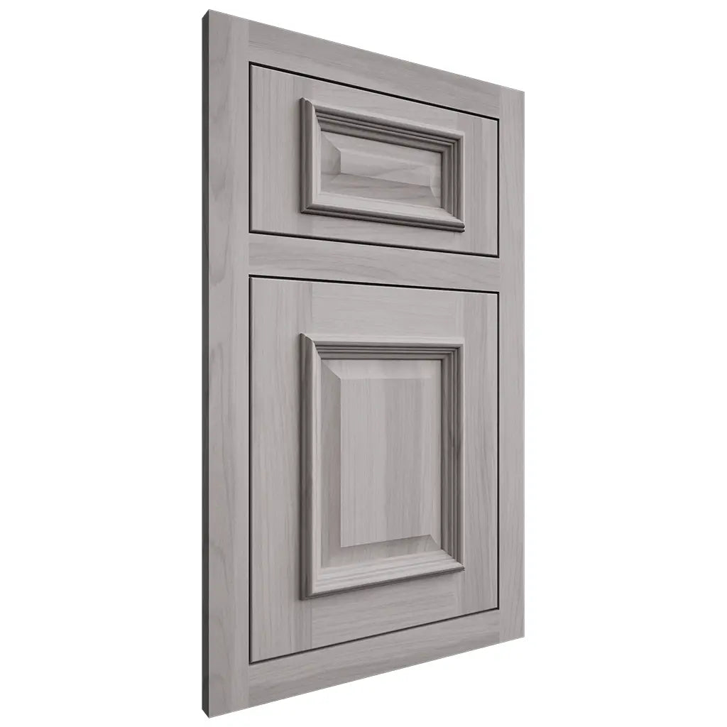 Shiloh Cabinetry Flush Inset Montgomery Hickory Plain Cut Stratus Door