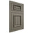 Shiloh Cabinetry Flush Inset Montgomery Hickory Plain Cut Thyme Door