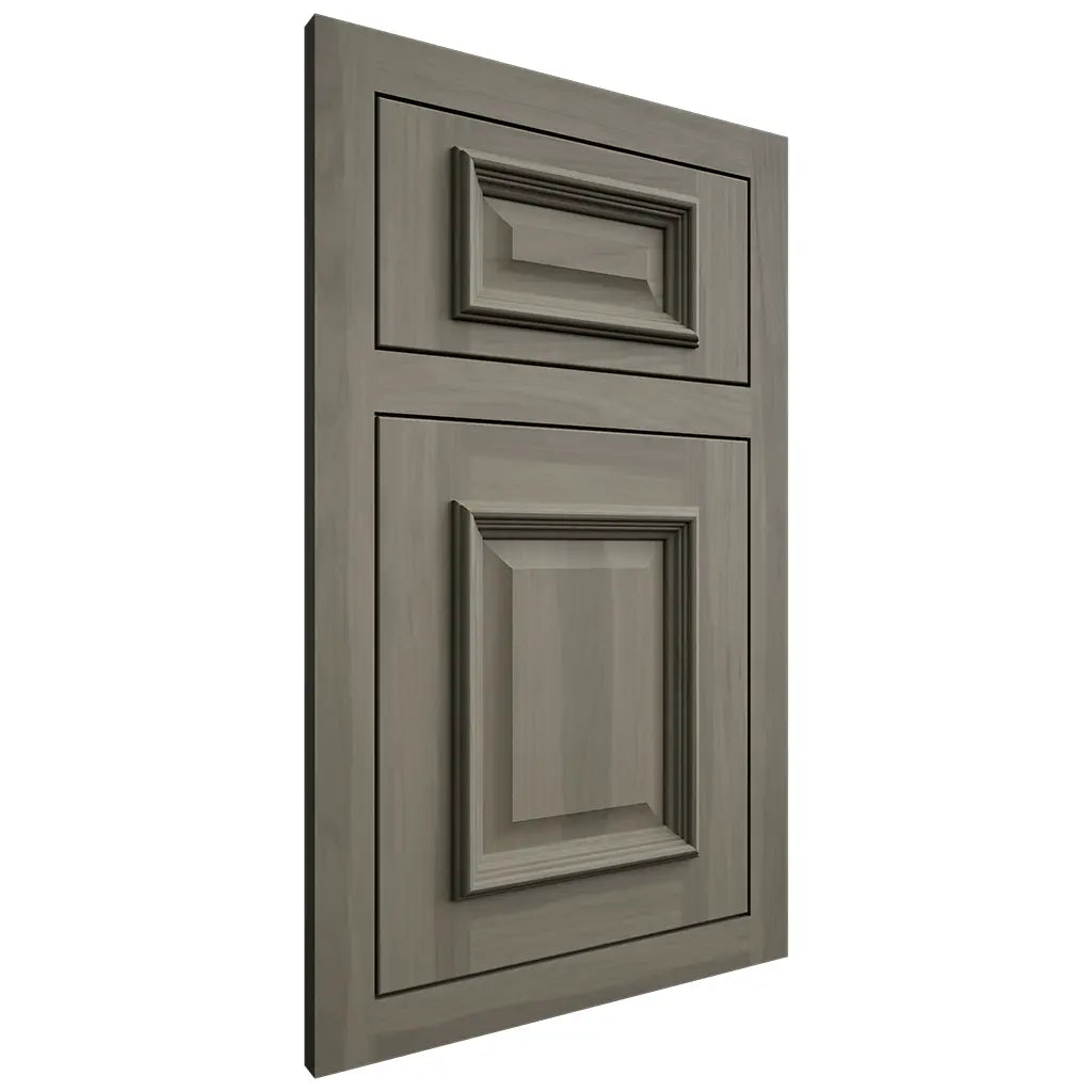 Shiloh Cabinetry Flush Inset Montgomery Hickory Plain Cut Thyme Door