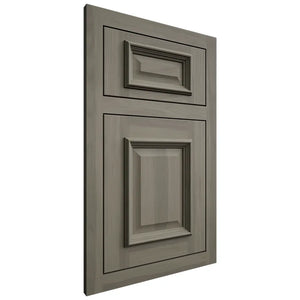 Shiloh Cabinetry Flush Inset Montgomery Hickory Plain Cut Thyme Door