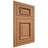 Shiloh Cabinetry Flush Inset Montgomery Maple Plain Cut Cashmere Door