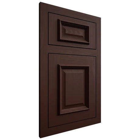 Shiloh Cabinetry Flush Inset Montgomery Maple Plain Cut Cocoa Door
