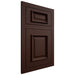 Shiloh Cabinetry Flush Inset Montgomery Maple Plain Cut Cocoa Door
