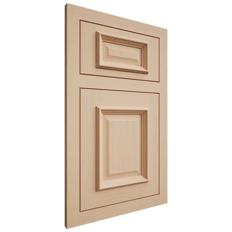 Shiloh Cabinetry Flush Inset Montgomery Maple Plain Cut Natural Door
