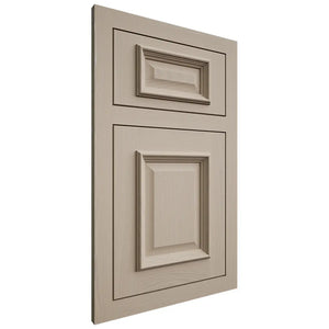 Shiloh Cabinetry Flush Inset Montgomery Maple Plain Cut Pebble Door