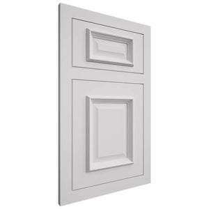 Shiloh Cabinetry Flush Inset Montgomery Paintable Arctic Door