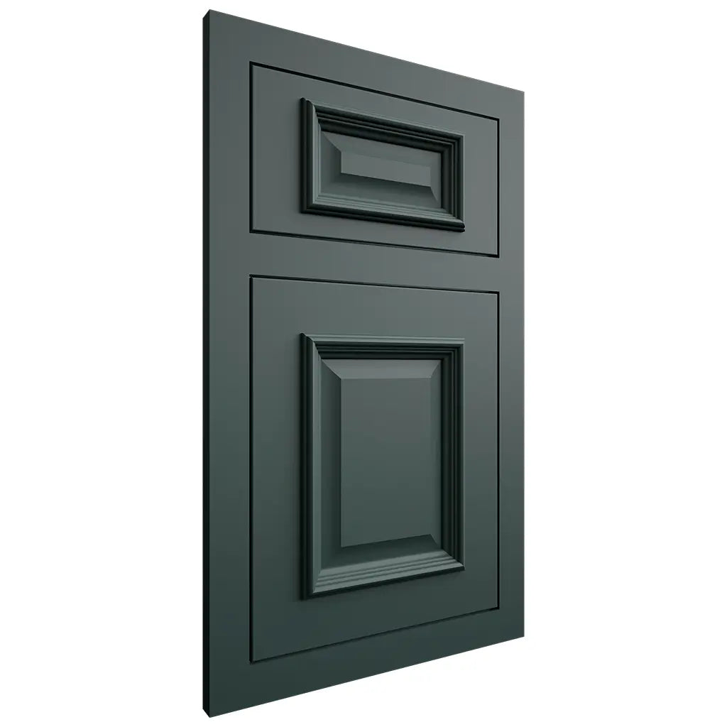 Shiloh Cabinetry Flush Inset Montgomery Paintable Billiard Green Door