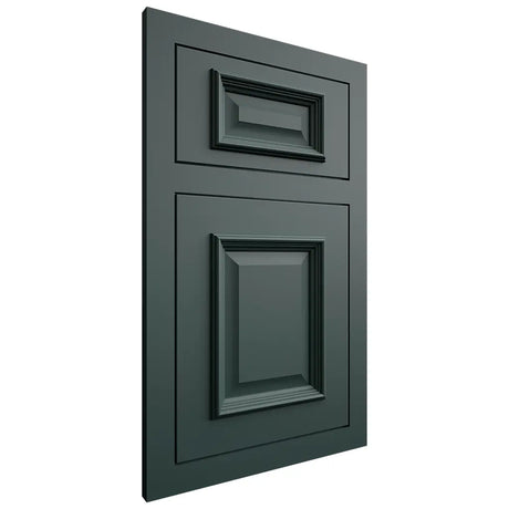 Shiloh Cabinetry Flush Inset Montgomery Paintable Billiard Green Door
