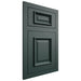 Shiloh Cabinetry Flush Inset Montgomery Paintable Billiard Green Door