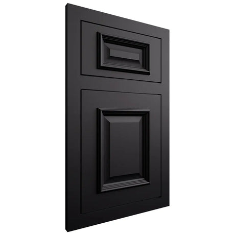 Shiloh Cabinetry Flush Inset Montgomery Paintable Black Door