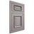 Shiloh Cabinetry Flush Inset Montgomery Paintable Dovetail Gray Door