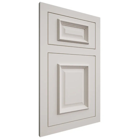 Shiloh Cabinetry Flush Inset Montgomery Paintable Eggshell Door