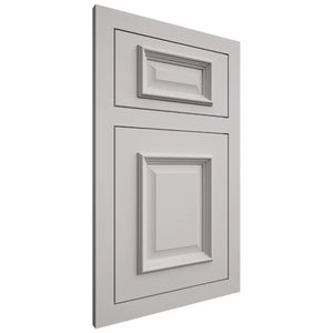 Shiloh Cabinetry Flush Inset Montgomery Paintable Light French Gray Door