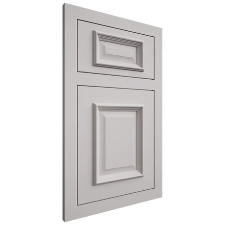 Shiloh Cabinetry Flush Inset Montgomery Paintable Light French Gray Door