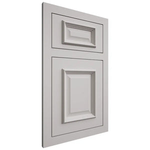 Shiloh Cabinetry Flush Inset Montgomery Paintable Mindful Gray Door