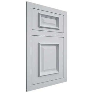 Shiloh Cabinetry Flush Inset Montgomery Paintable Niebla Azul Door