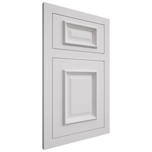 Shiloh Cabinetry Flush Inset Montgomery Paintable Pure White Door