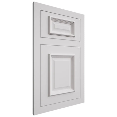 Shiloh Cabinetry Flush Inset Montgomery Paintable Pure White Door