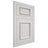Shiloh Cabinetry Flush Inset Montgomery Paintable Soft White Door