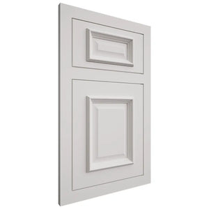 Shiloh Cabinetry Flush Inset Montgomery Paintable Soft White Door
