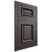 Shiloh Cabinetry Flush Inset Montgomery Paintable Urbane Bronze Door