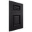 Shiloh Cabinetry Flush Inset Montgomery Poplar Plain Cut Harbor Door