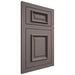 Shiloh Cabinetry Flush Inset Montgomery Poplar Plain Cut Heatherstone Door