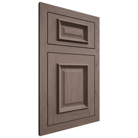 Shiloh Cabinetry Flush Inset Montgomery Poplar Plain Cut River Rock Door
