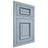 Shiloh Cabinetry Flush Inset Montgomery Poplar Plain Cut Sky Door