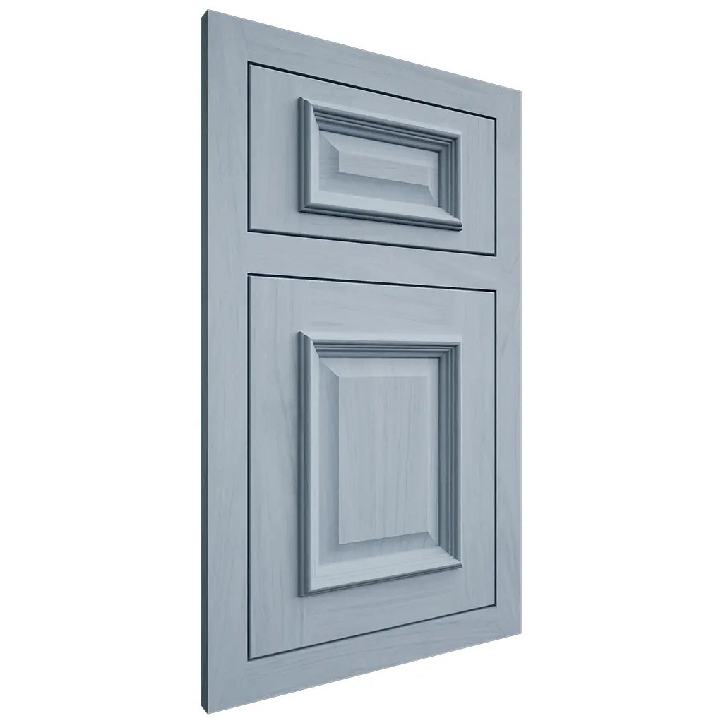 Shiloh Cabinetry Flush Inset Montgomery Poplar Plain Cut Sky Door