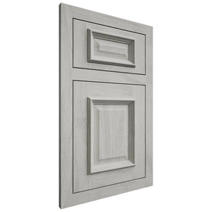 Shiloh Cabinetry Flush Inset Montgomery Poplar Plain Cut Stratus Door
