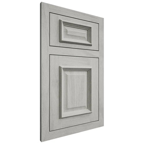 Shiloh Cabinetry Flush Inset Montgomery Poplar Plain Cut Stratus Door