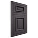 Shiloh Cabinetry Flush Inset Montgomery Red Oak Plain Cut Harbor Door