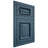 Shiloh Cabinetry Flush Inset Montgomery Red Oak Plain Cut Hudson Door