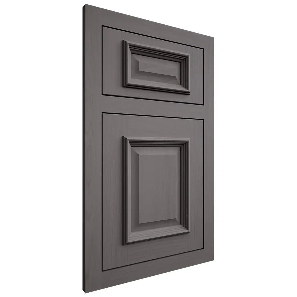 Shiloh Cabinetry Flush Inset Montgomery Walnut Plain Cut Cadet Door
