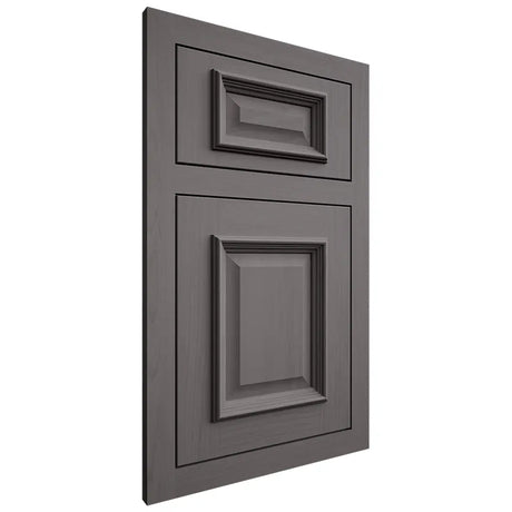 Shiloh Cabinetry Flush Inset Montgomery Walnut Plain Cut Cadet Door