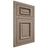 Shiloh Cabinetry Flush Inset Montgomery White Oak Plain Cut Almond Door