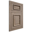 Shiloh Cabinetry Flush Inset Montgomery White Oak Plain Cut Almond Door