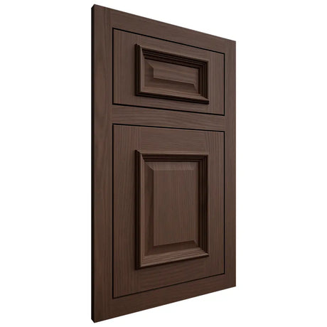 Shiloh Cabinetry Flush Inset Montgomery White Oak Plain Cut Braun Door